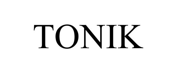 Trademark Logo TONIK
