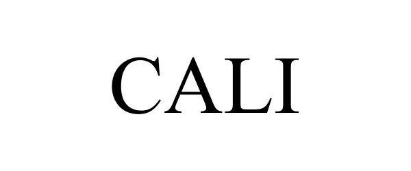 Trademark Logo CALI