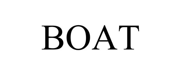 Trademark Logo BOAT