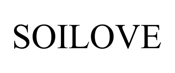 Trademark Logo SOILOVE