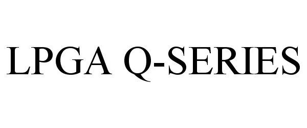 Trademark Logo LPGA Q-SERIES