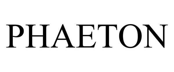 Trademark Logo PHAETON