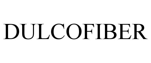 Trademark Logo DULCOFIBER