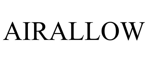 Trademark Logo AIRALLOW