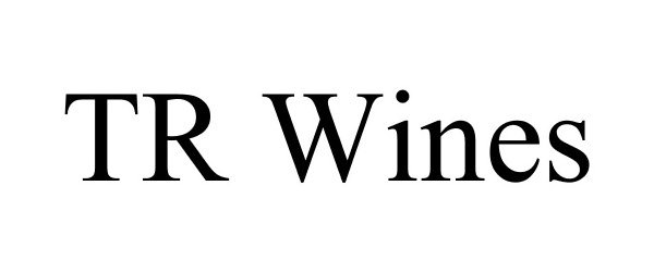 Trademark Logo TR WINES