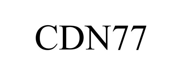 Trademark Logo CDN77