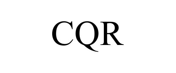 Trademark Logo CQR