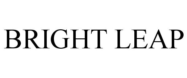 Trademark Logo BRIGHT LEAP