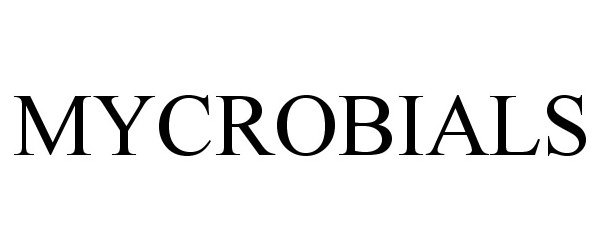 Trademark Logo MYCROBIALS