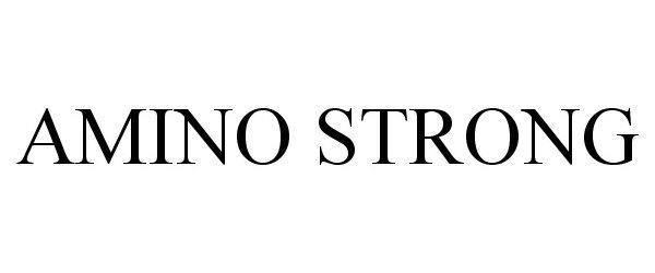 Trademark Logo AMINO STRONG