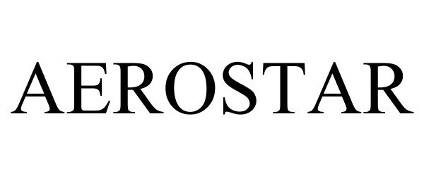 Trademark Logo AEROSTAR