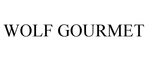 Trademark Logo WOLF GOURMET