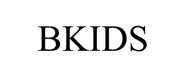 Trademark Logo BKIDS