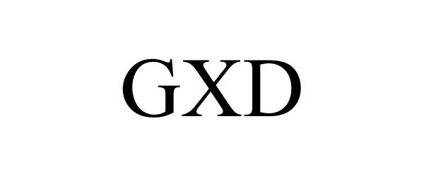 Trademark Logo GXD