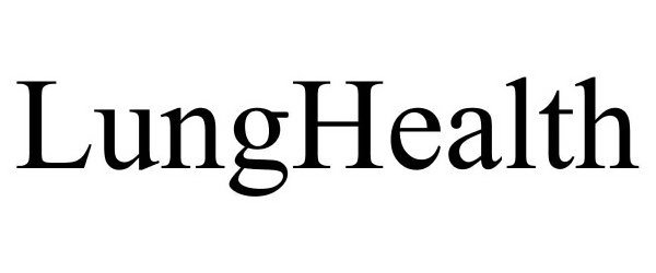 Trademark Logo LUNGHEALTH