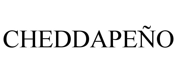 Trademark Logo CHEDDAPEÑO