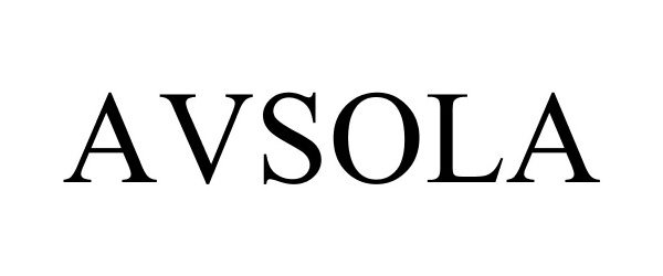 Trademark Logo AVSOLA