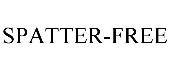 Trademark Logo SPATTER-FREE
