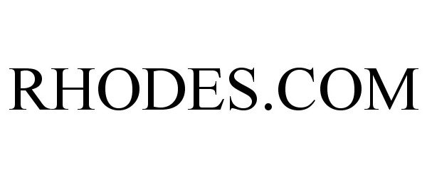  RHODES.COM