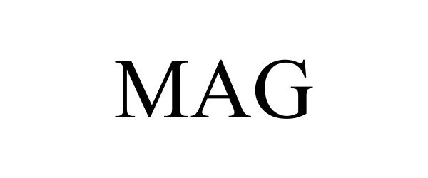 Trademark Logo MAG