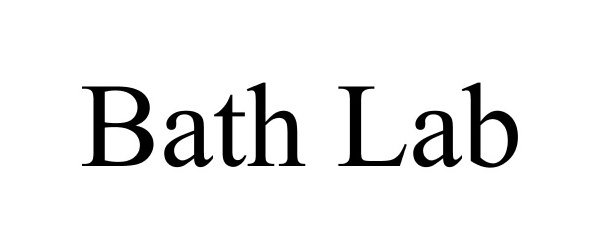 Trademark Logo BATH LAB