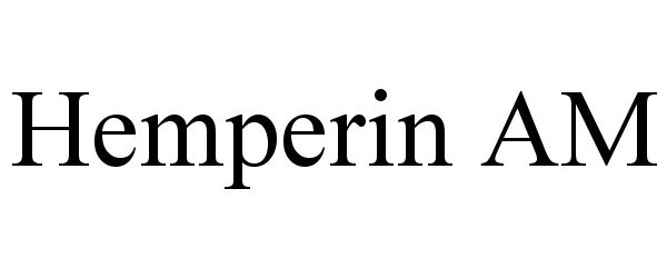  HEMPERIN AM