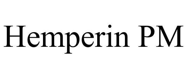  HEMPERIN PM