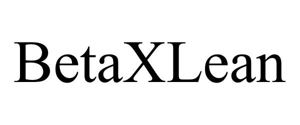 Trademark Logo BETAXLEAN