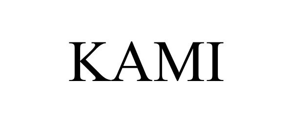 Trademark Logo KAMI