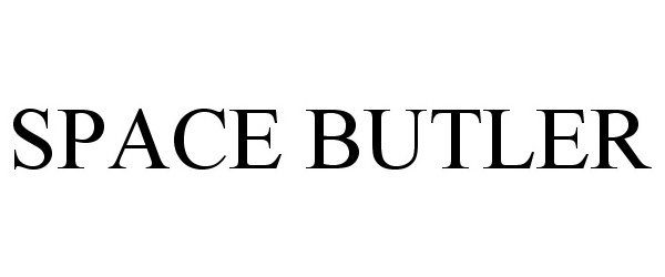 Trademark Logo SPACE BUTLER