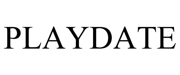 Trademark Logo PLAYDATE