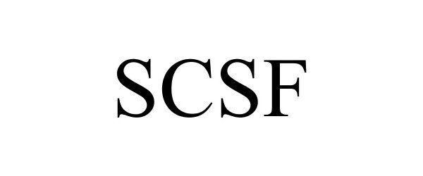Trademark Logo SCSF