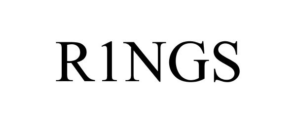 Trademark Logo R1NGS