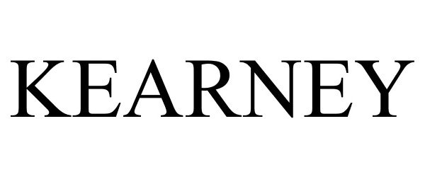 Trademark Logo KEARNEY
