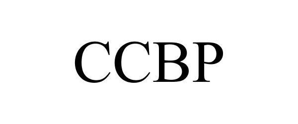 Trademark Logo CCBP