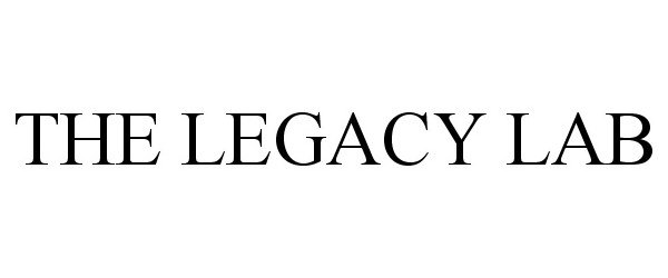  THE LEGACY LAB