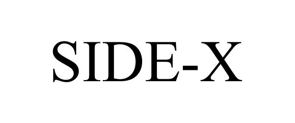Trademark Logo SIDE-X