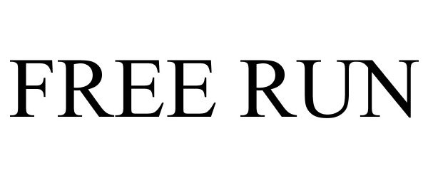 Trademark Logo FREE RUN