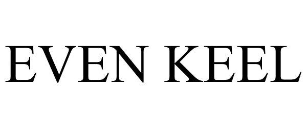 Trademark Logo EVEN KEEL