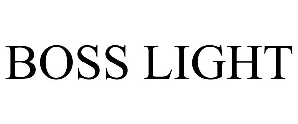 Trademark Logo BOSS LIGHT