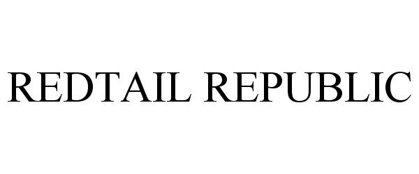 Trademark Logo REDTAIL REPUBLIC