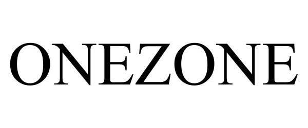Trademark Logo ONEZONE