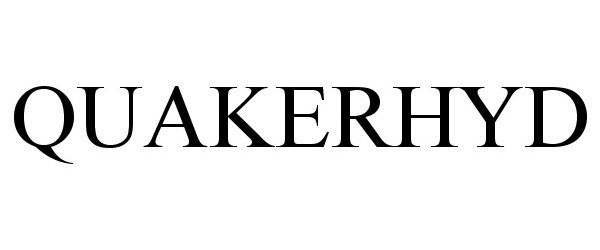 Trademark Logo QUAKERHYD