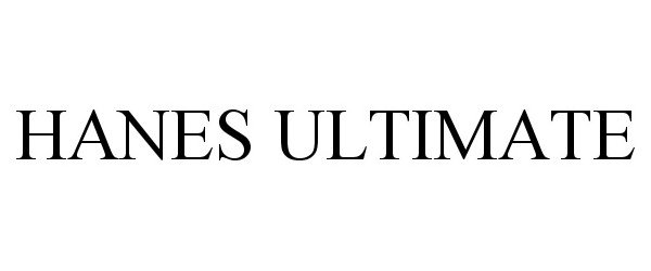 Trademark Logo HANES ULTIMATE