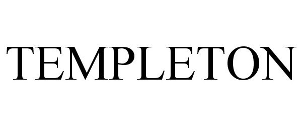 Trademark Logo TEMPLETON