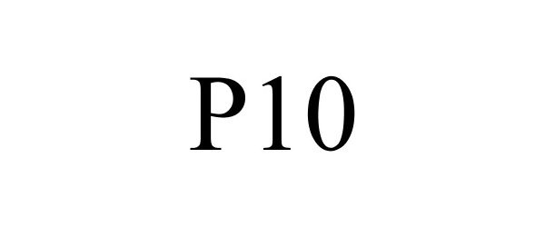 Trademark Logo P10