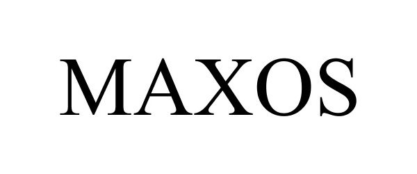 Trademark Logo MAXOS