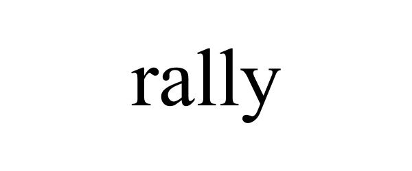Trademark Logo RALLY