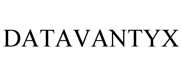Trademark Logo DATAVANTYX