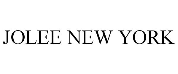 Trademark Logo JOLEE NEW YORK